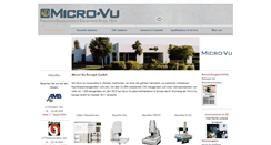 Desktop Screenshot of microvu.eu